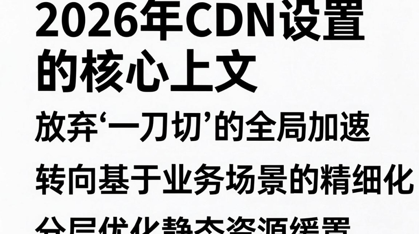 cdn设置推荐 cdn设置推荐
