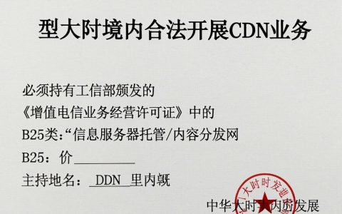 cdn业务牌照是什么，cdn业务牌照办理条件