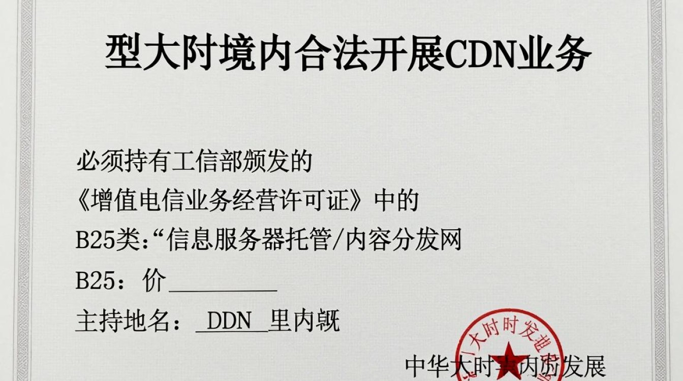 cdn业务牌照
