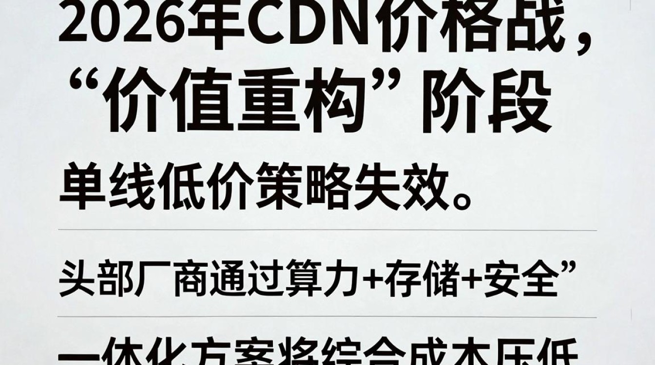 cdn价格大战