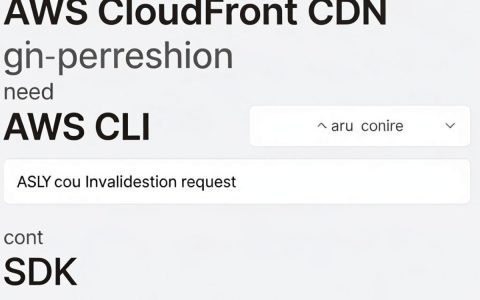 aws cdn刷新怎么操作，aws cdn刷新