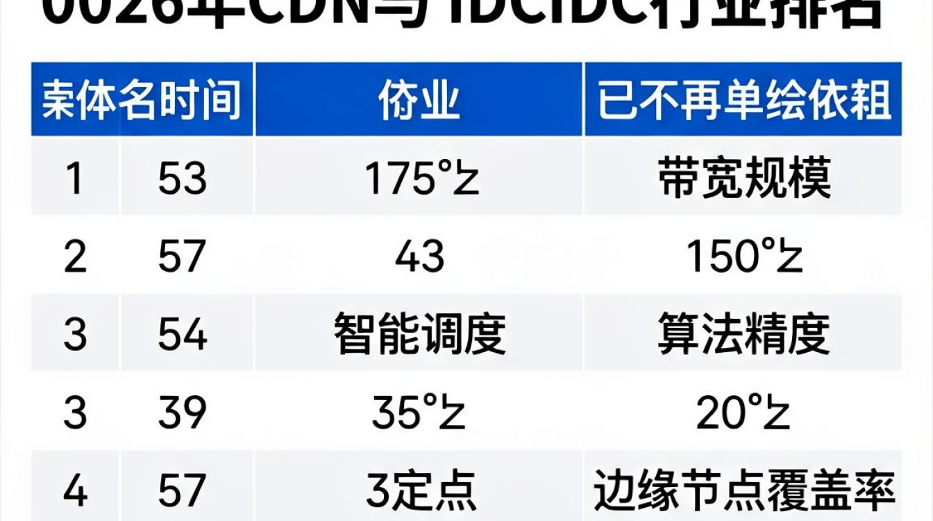 cdn idc 排名 cdn idc 排名