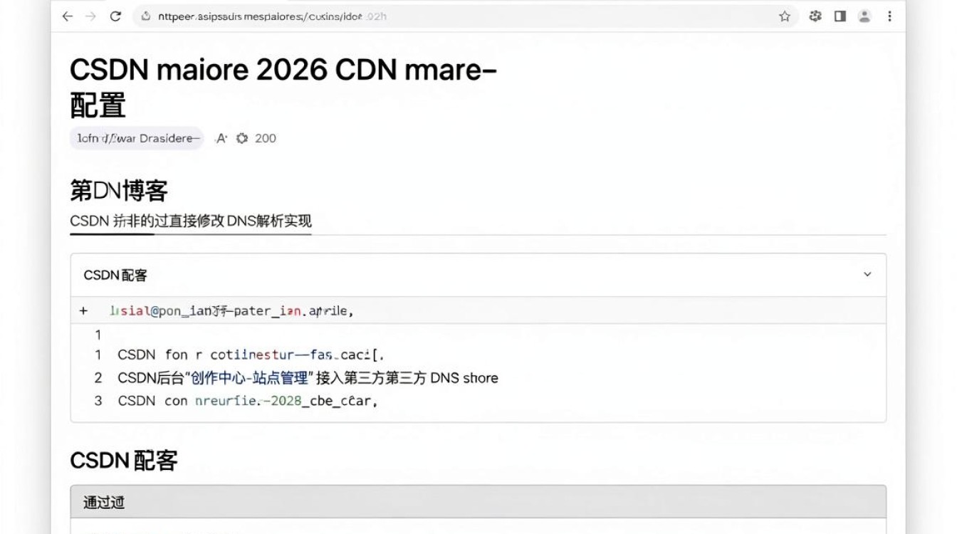 cdn配置csdn