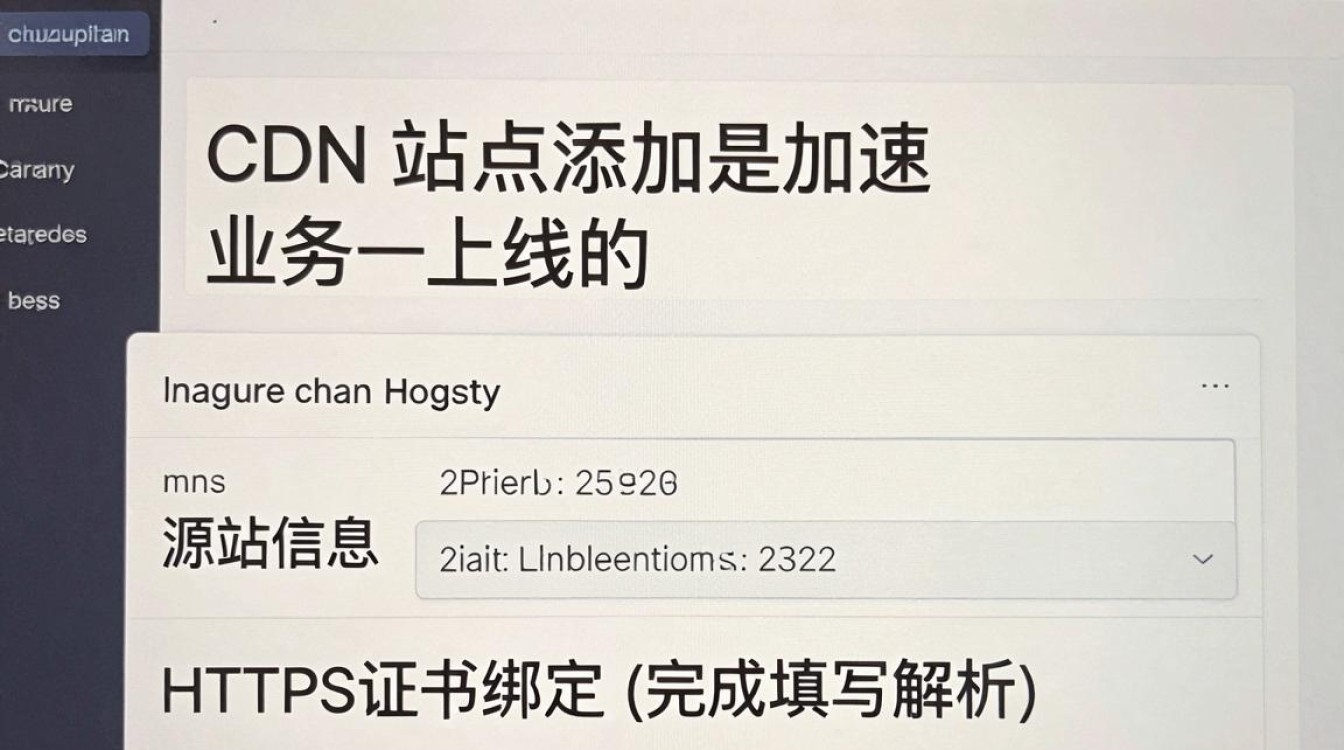 cdn 添加站点