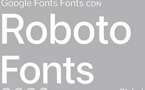 roboto字体cdn怎么引用，roboto字体cdn