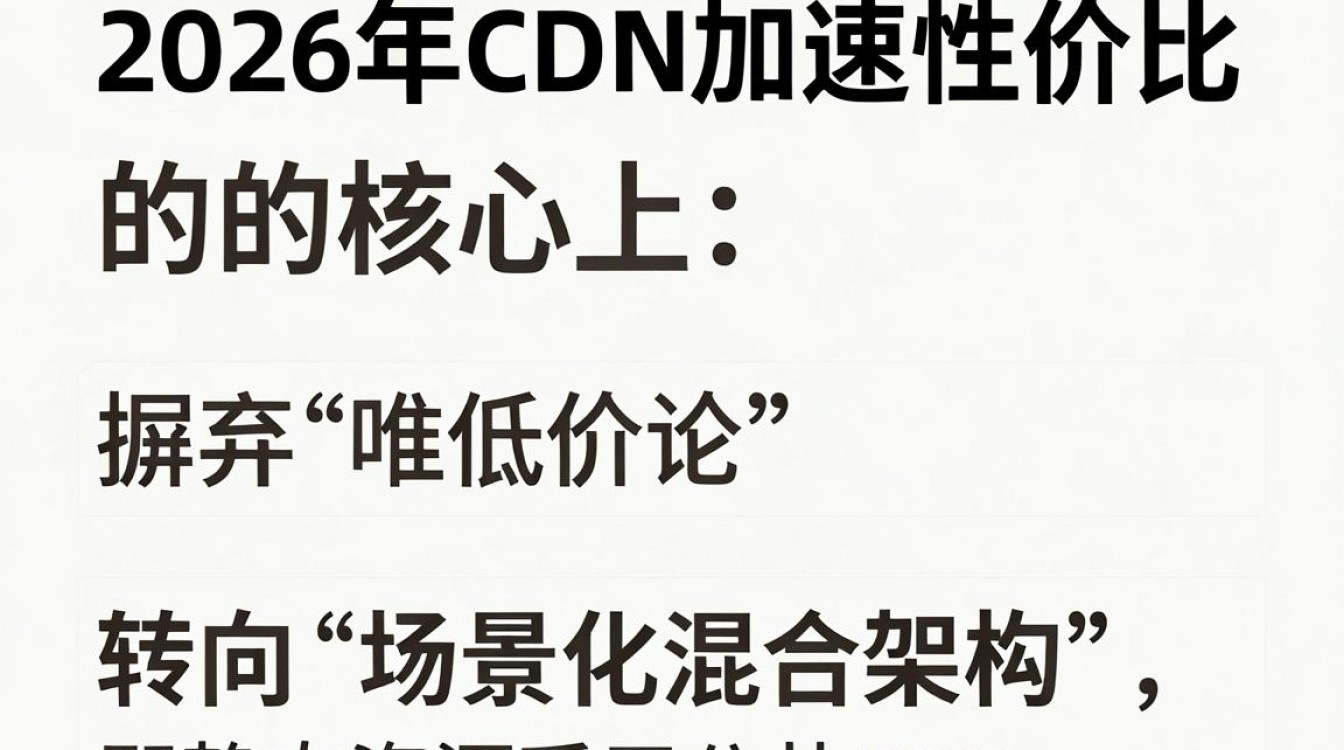 cdn加速性价比