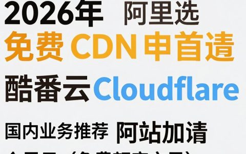 免费CDN申请教程，免费CDN申请
