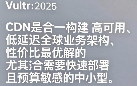 vultr加cdn加速慢怎么解决，vultr加cdn