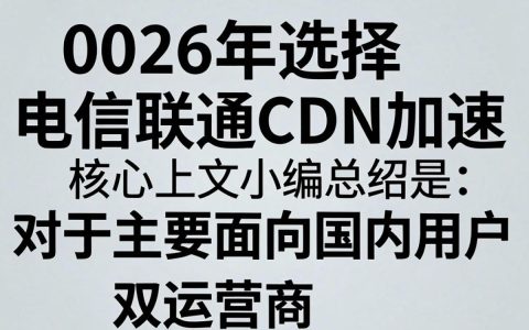 电信联通CDN怎么用，电信联通CDN加速