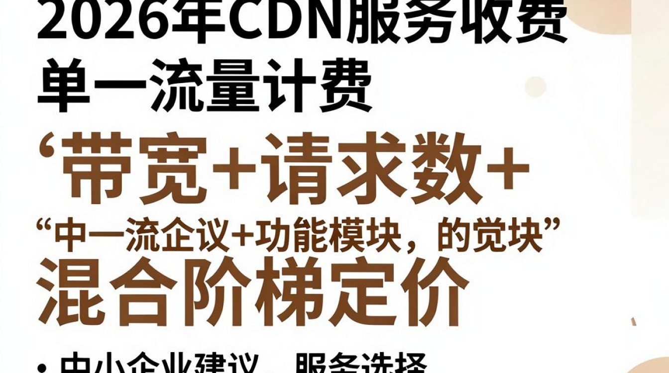 cdn服务收费