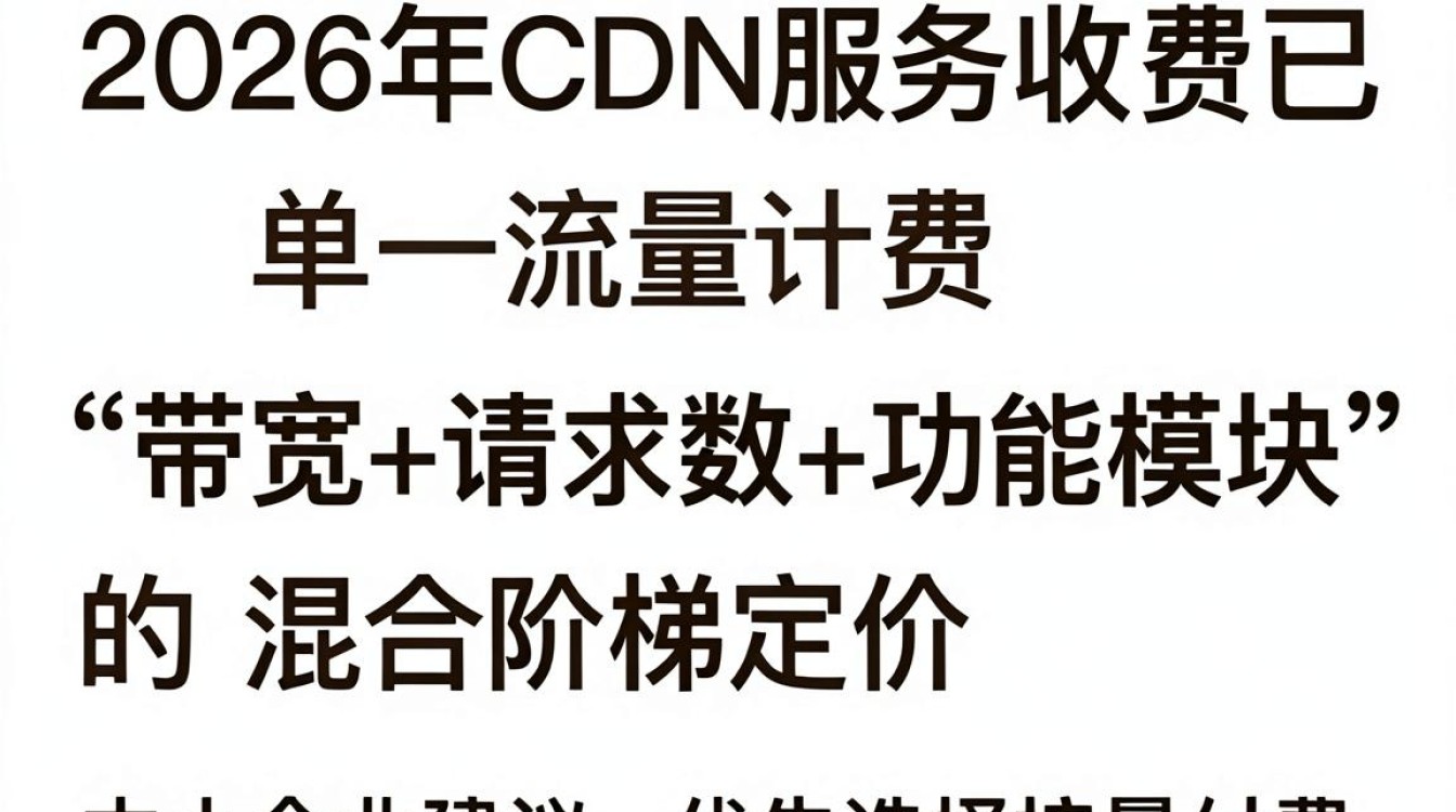 cdn服务收费