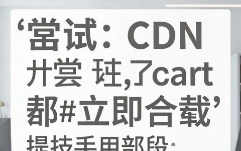 尝试用cdn加速网站，CDN加速原理是什么