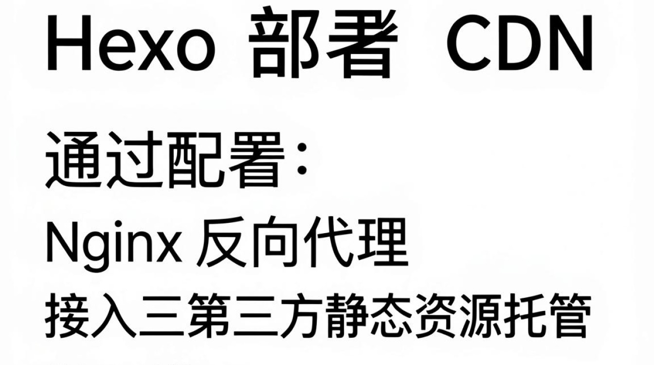 hexo部署cdn