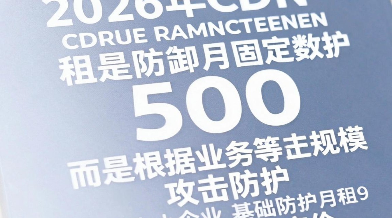 cdn防御月租