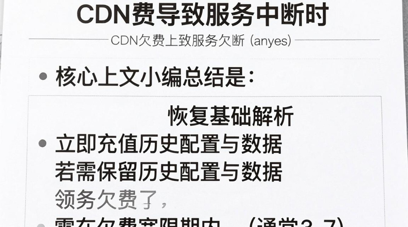 cdn欠费万 cdn欠费万