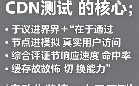 CDN测试方法是什么，CDN加速效果怎么测试