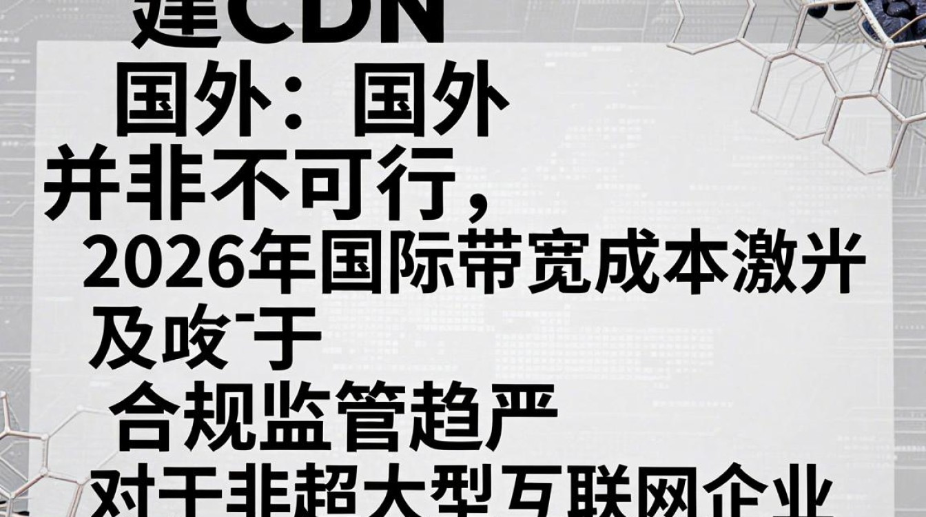 自建cdn 国外