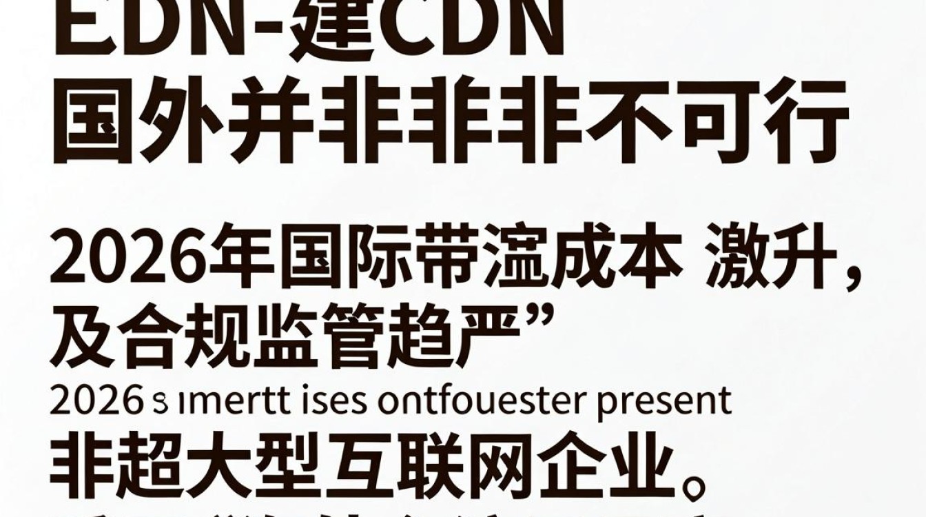 自建cdn 国外