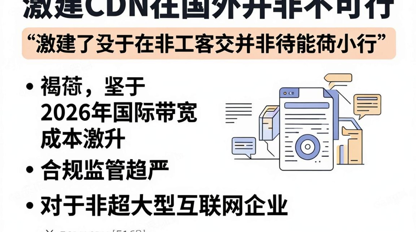 自建cdn 国外