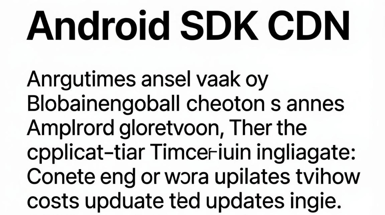 android sdk cdn android sdk cdn
