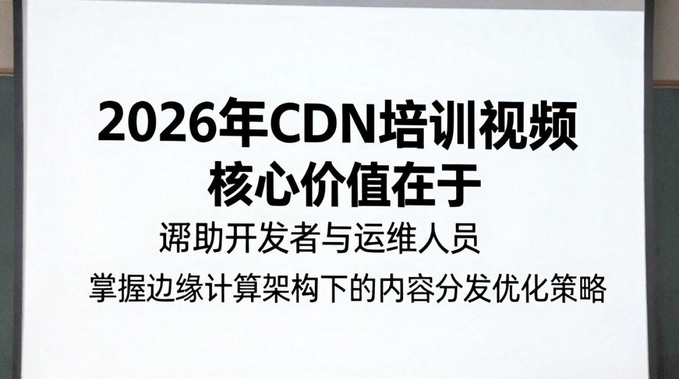 cdn培训视频