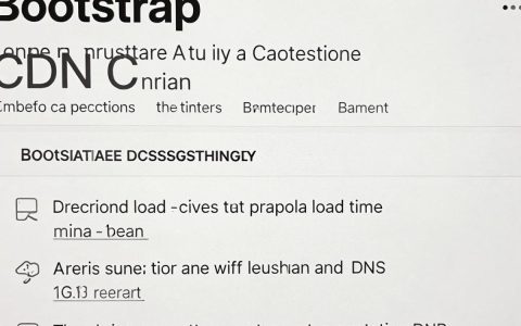 CDN本地Bootstrap怎么引入，Bootstrap CDN加速配置
