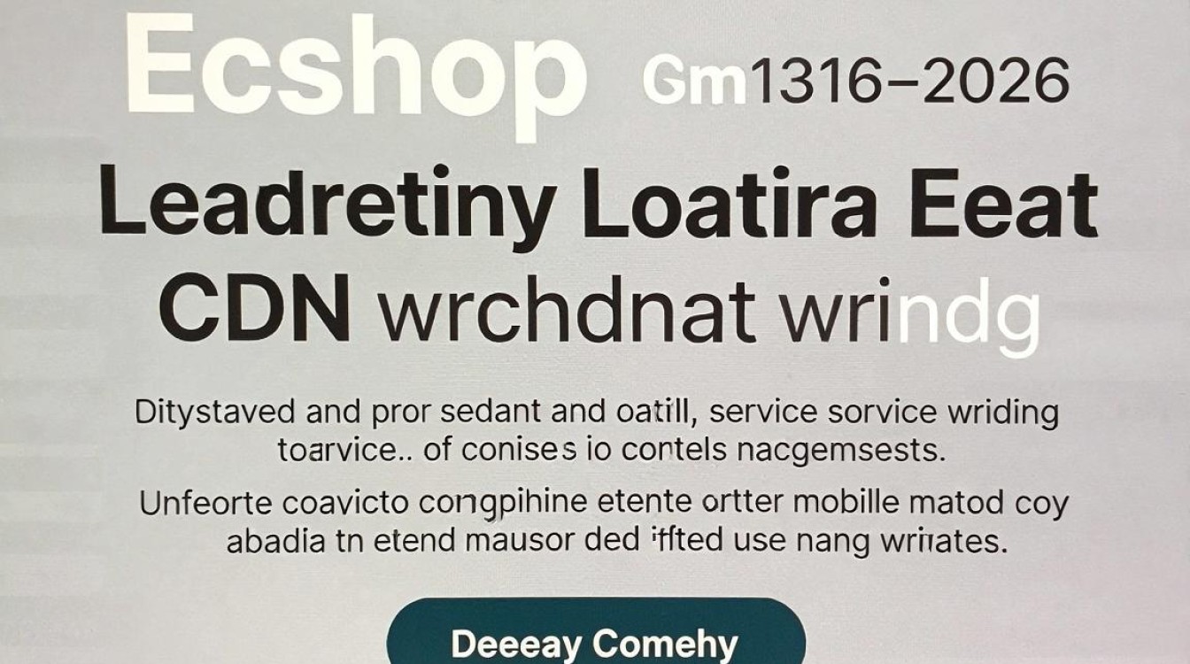 ecshop使用cdn