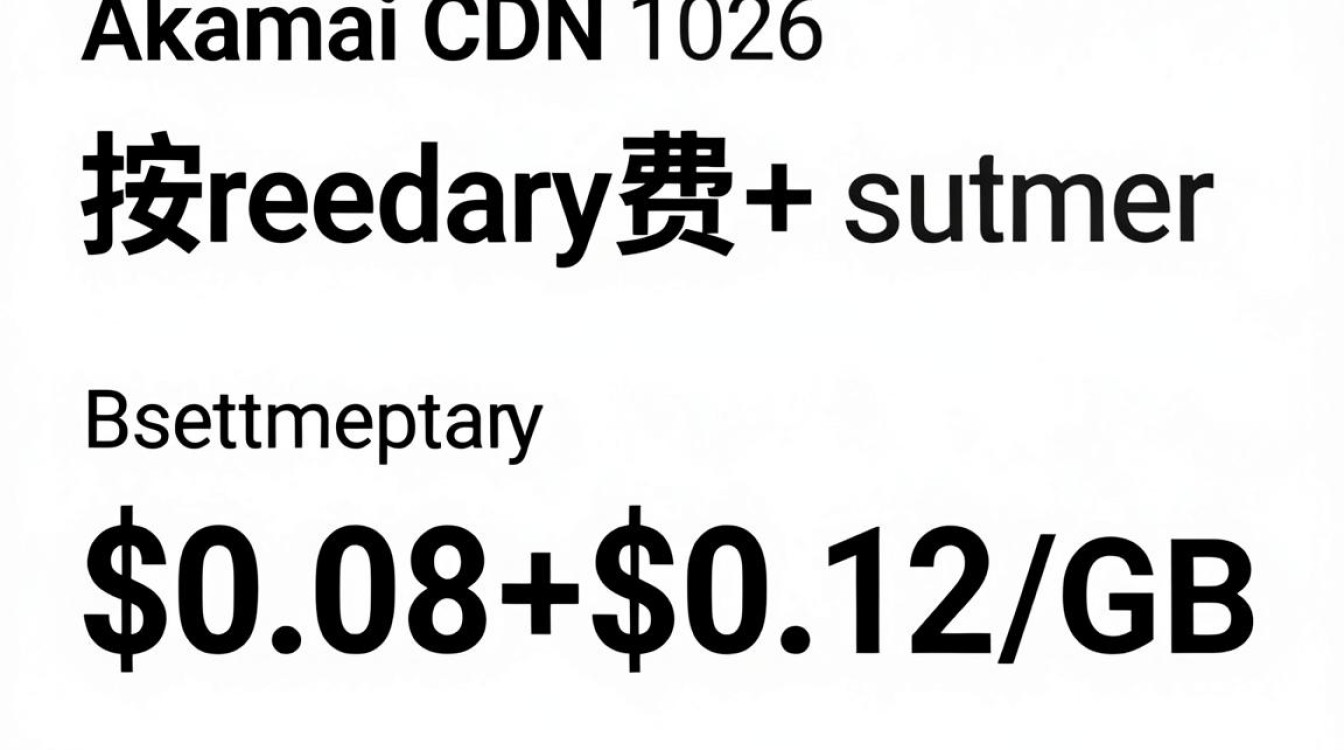 akamai cdn 价格