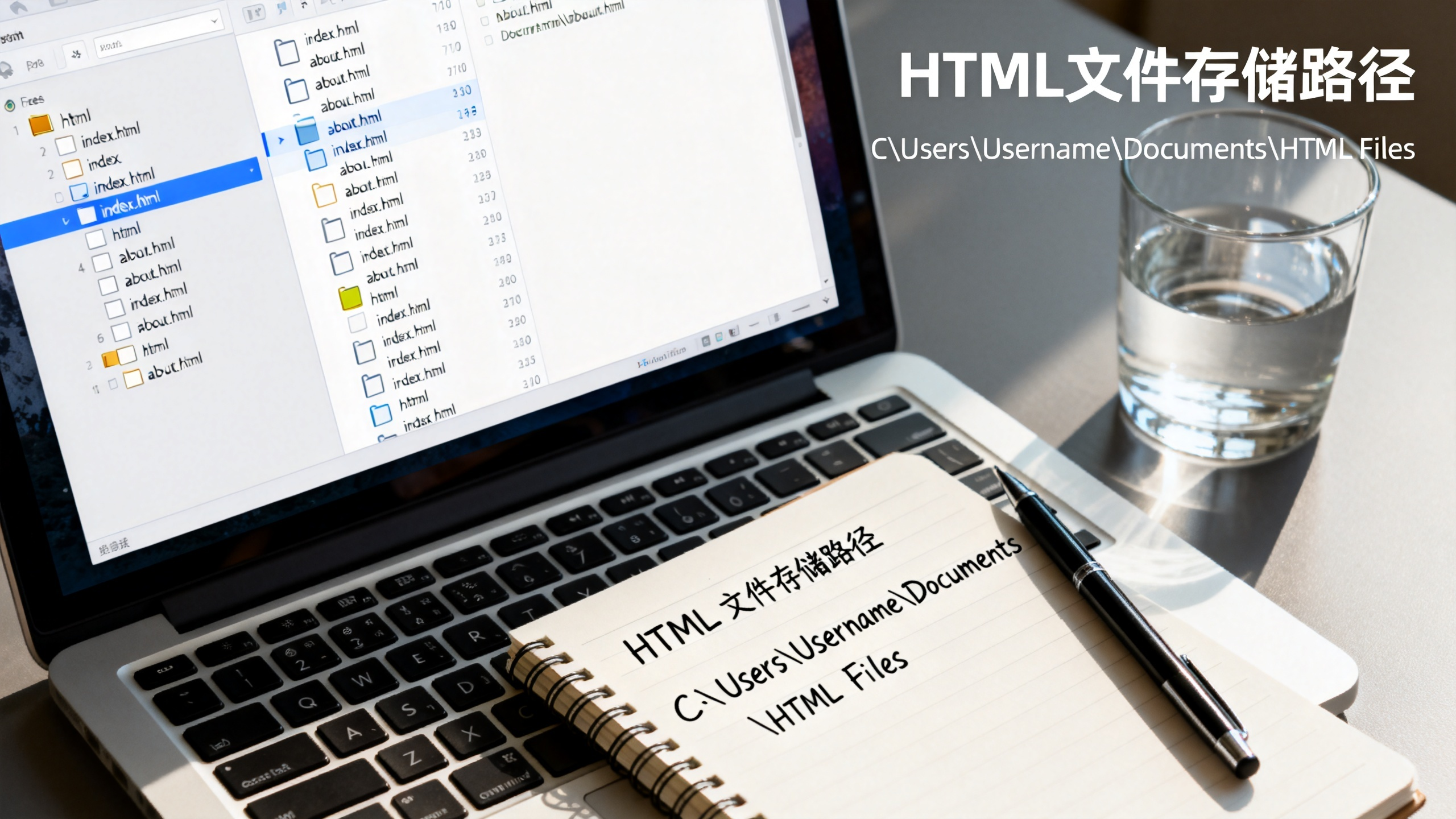 html文件怎么存储？html文件存储路径在哪里