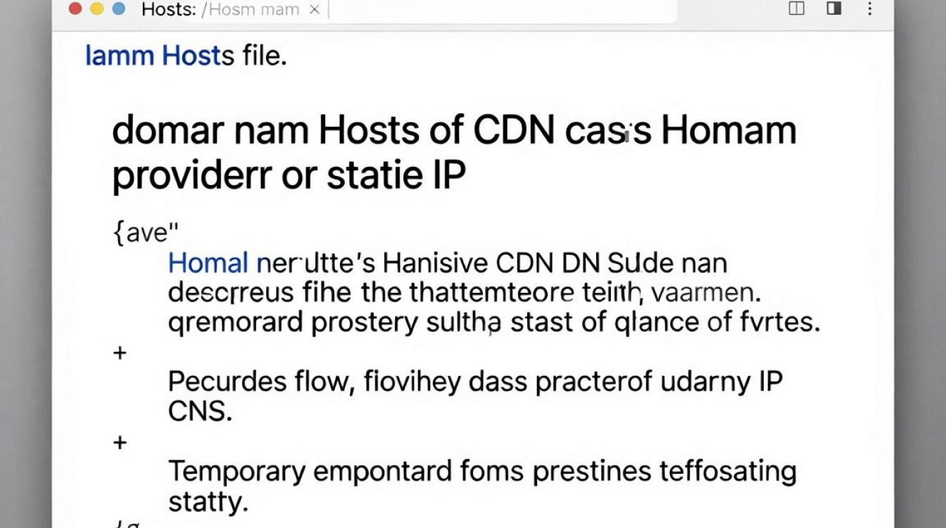 hosts配置cdn hosts配置cdn