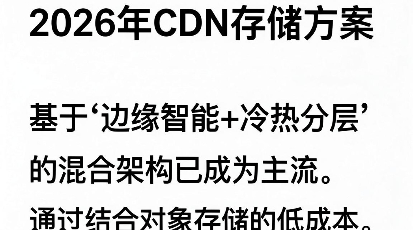 cdn 存储方案 cdn 存储方案
