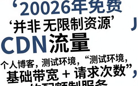 免费cdn流量怎么申请，免费cdn流量