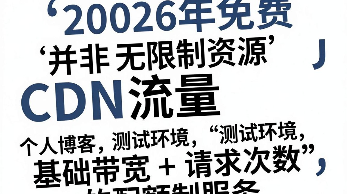 免费cdn流量 免费cdn流量