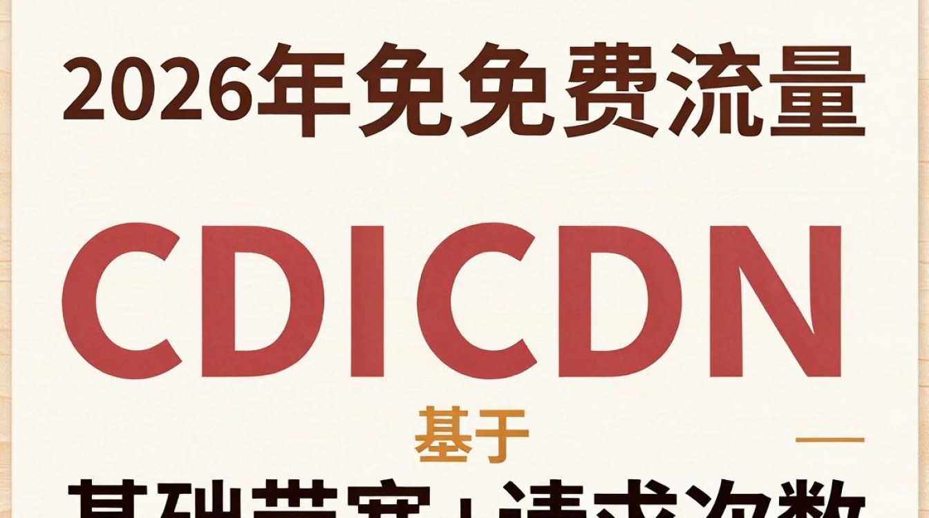 免费cdn流量 免费cdn流量