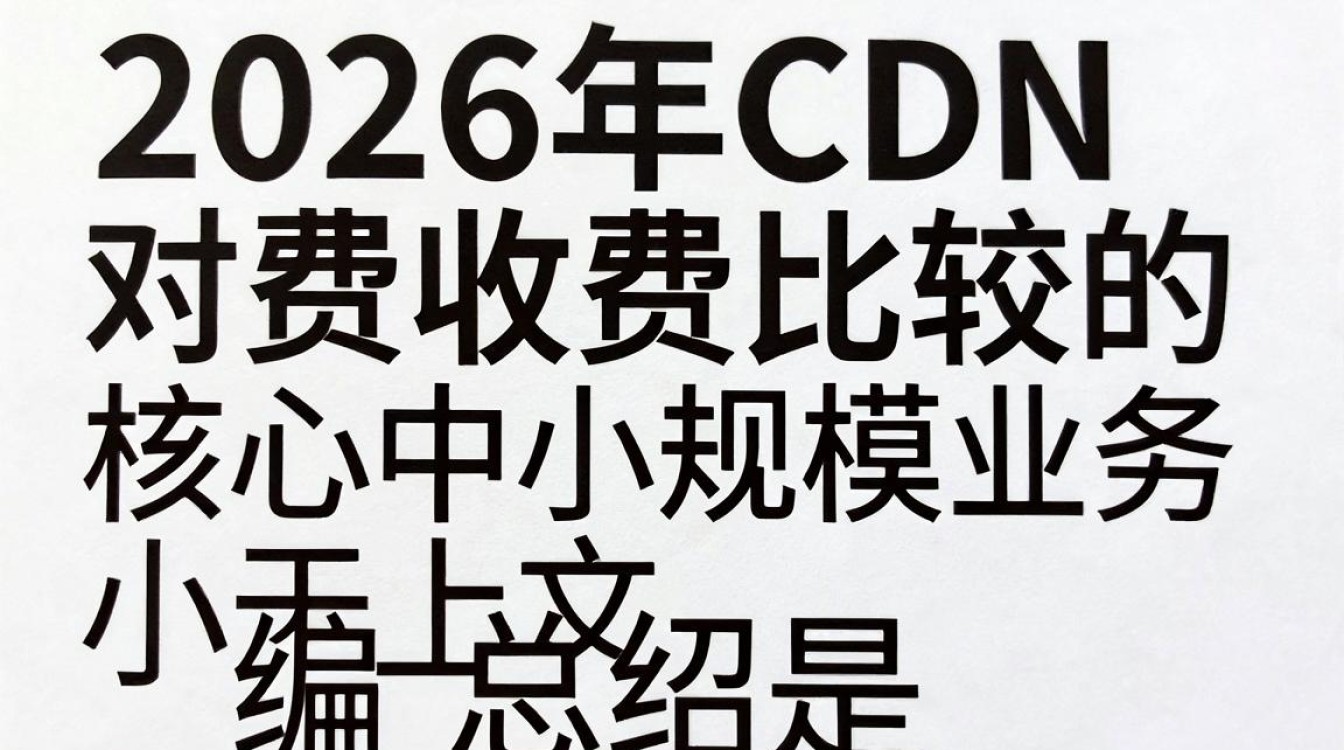 cdn 收费比较