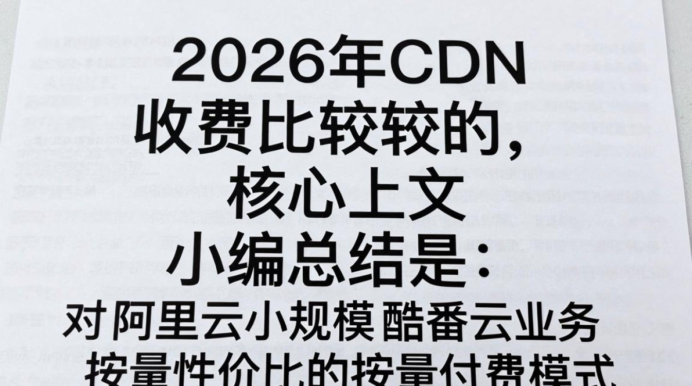 cdn 收费比较