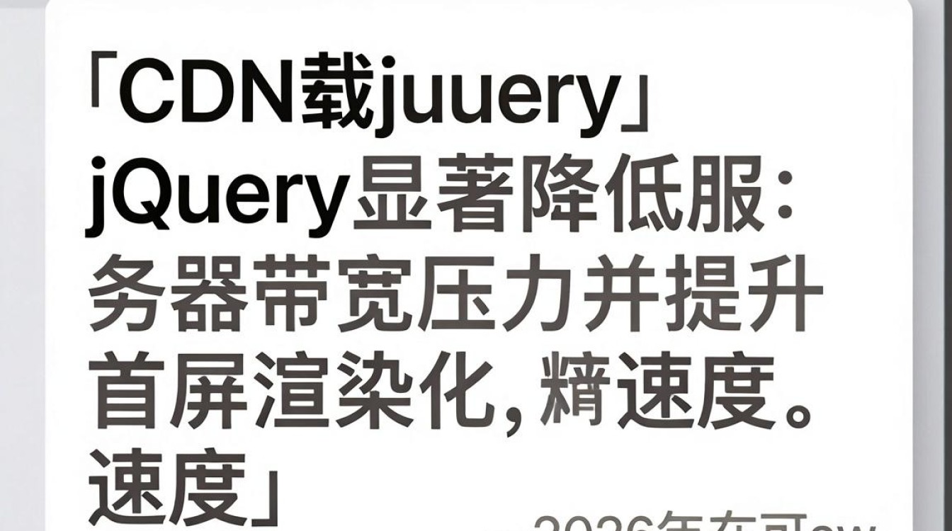 cdn加载jq