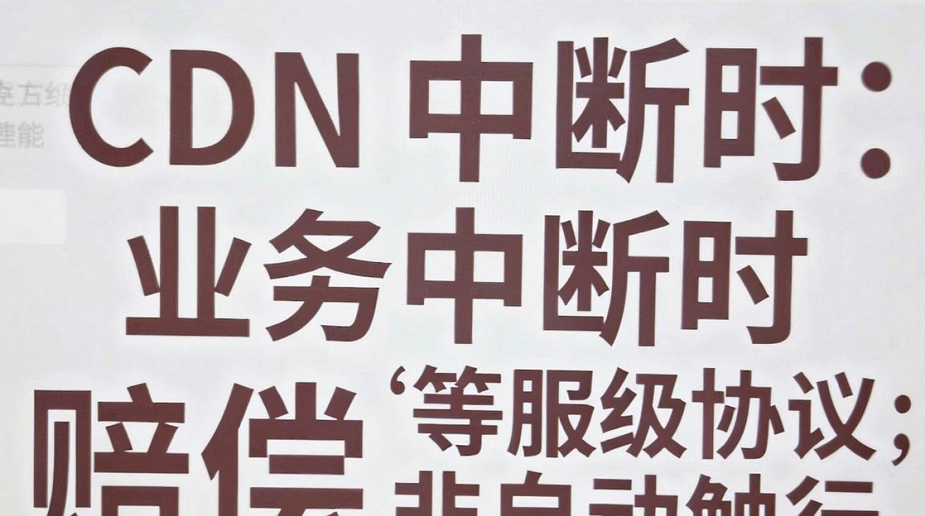cdn故障 赔偿 cdn故障 赔偿