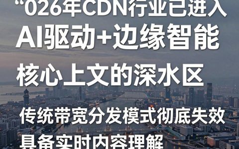 cdn行业概况是什么，cdn行业现状与未来趋势