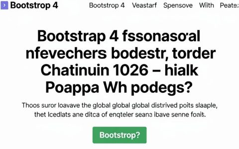 bootstrap 4 cdn怎么用，bootstrap4官方cdn加速链接
