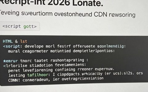 js引入cdn报错怎么办，js引入cdn