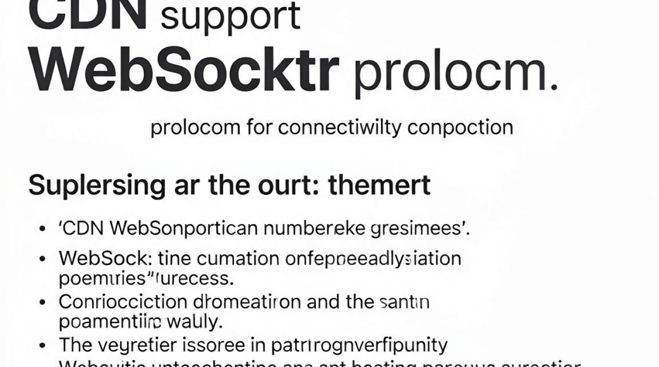 cdn 支持websocket cdn 支持websocket