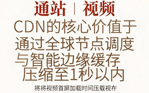 视频站cdn是什么，视频站cdn加速原理