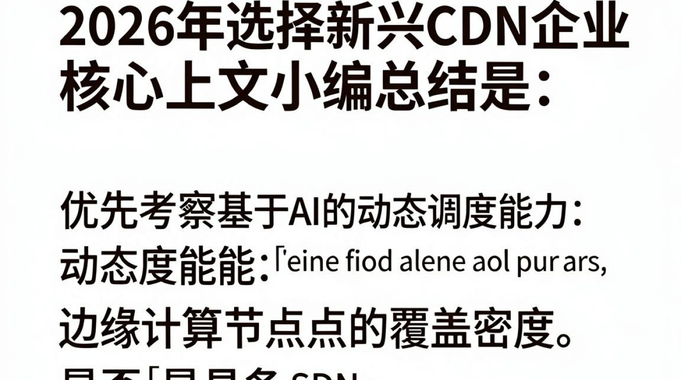 新兴cdn企业 新兴cdn企业