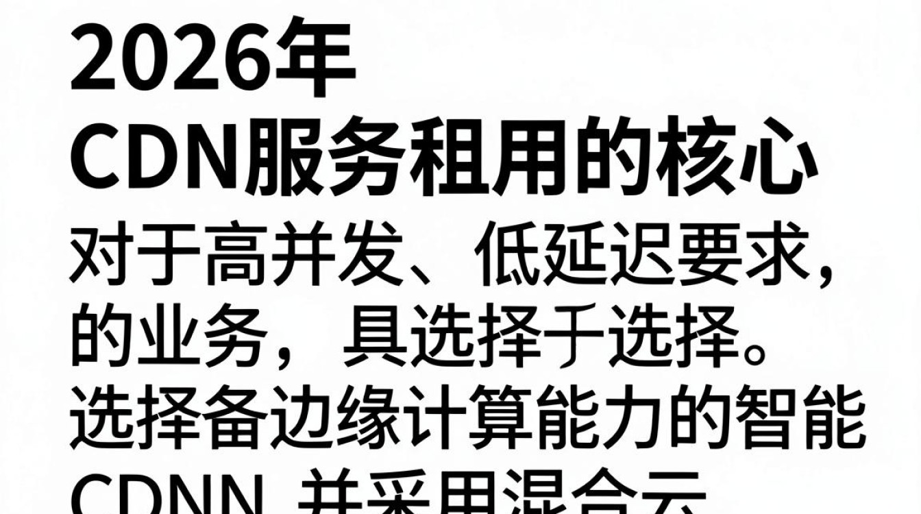 cdn服务租用 cdn服务租用