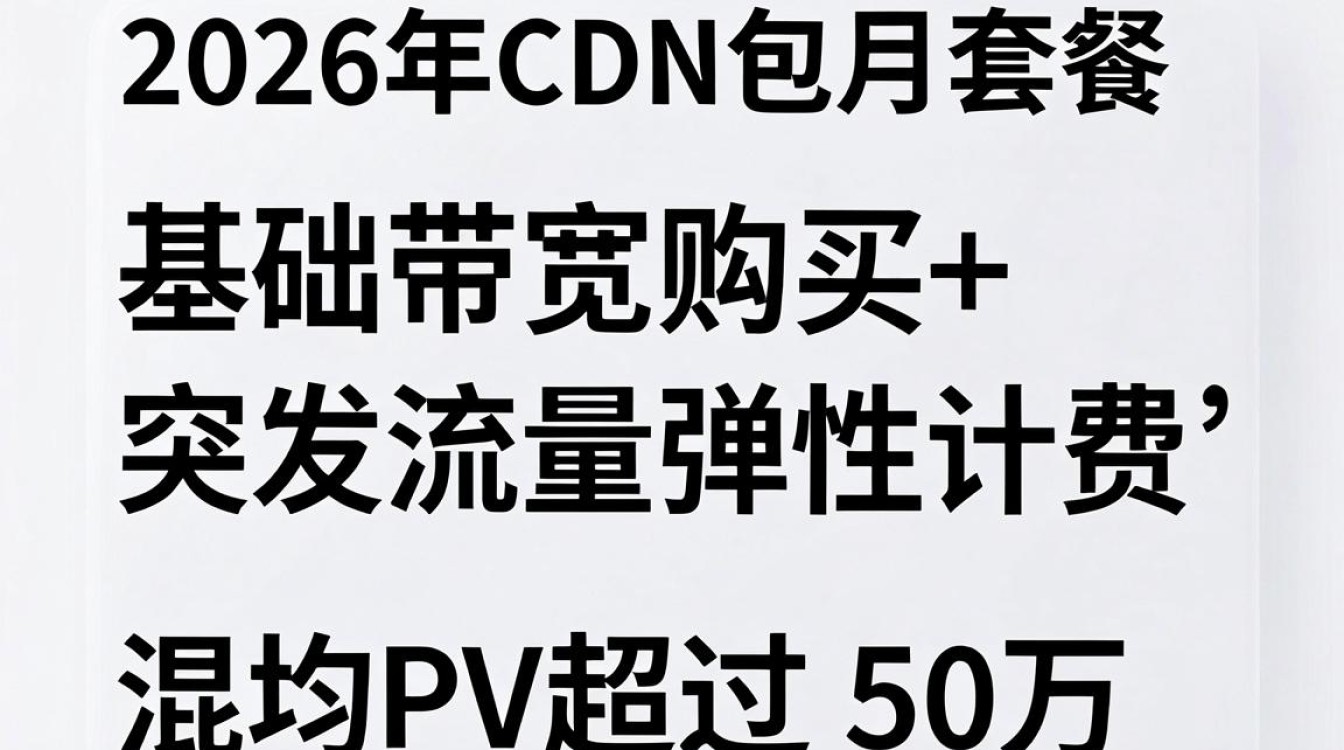 cdn包月套餐