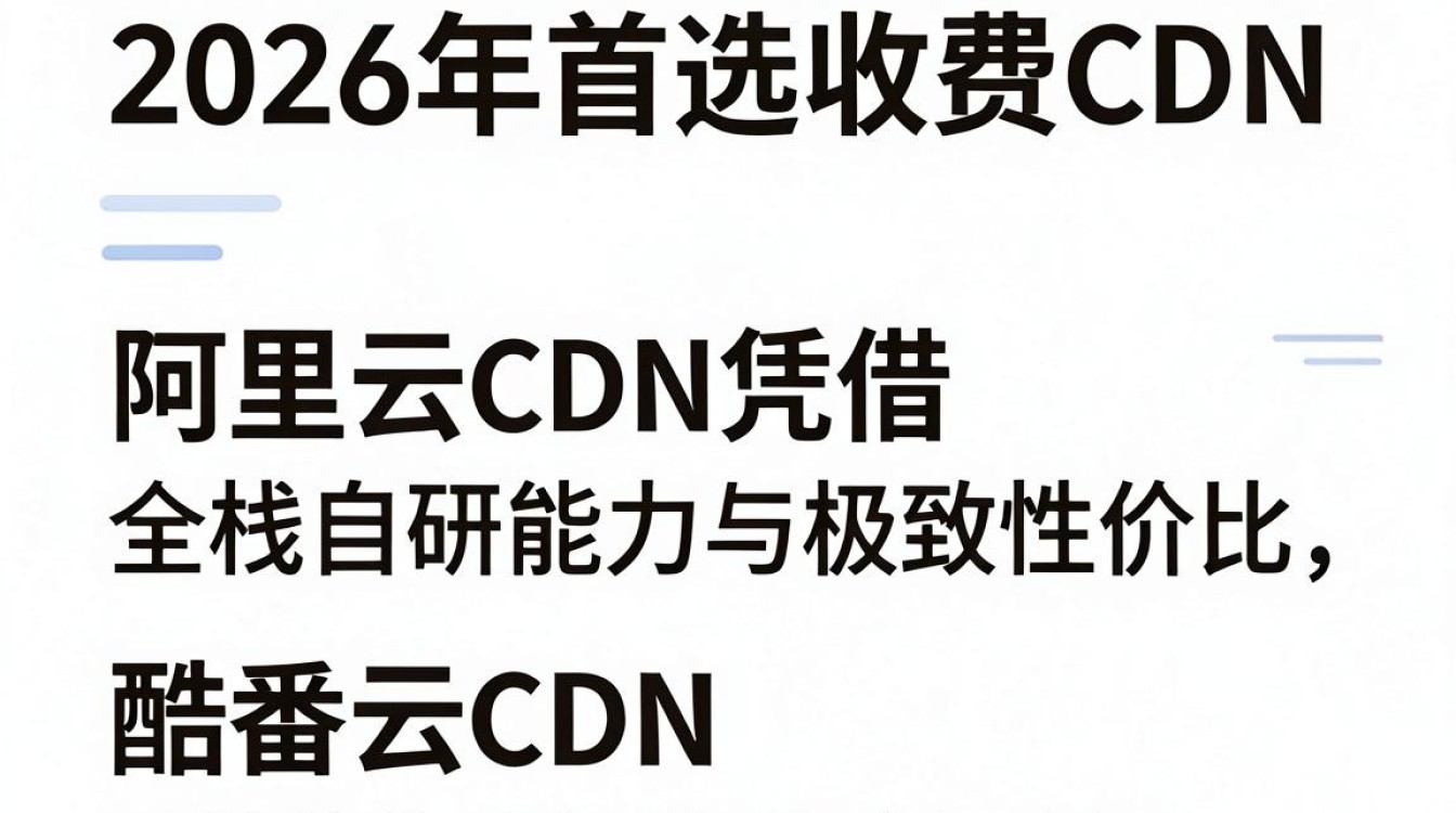 收费cdn推荐