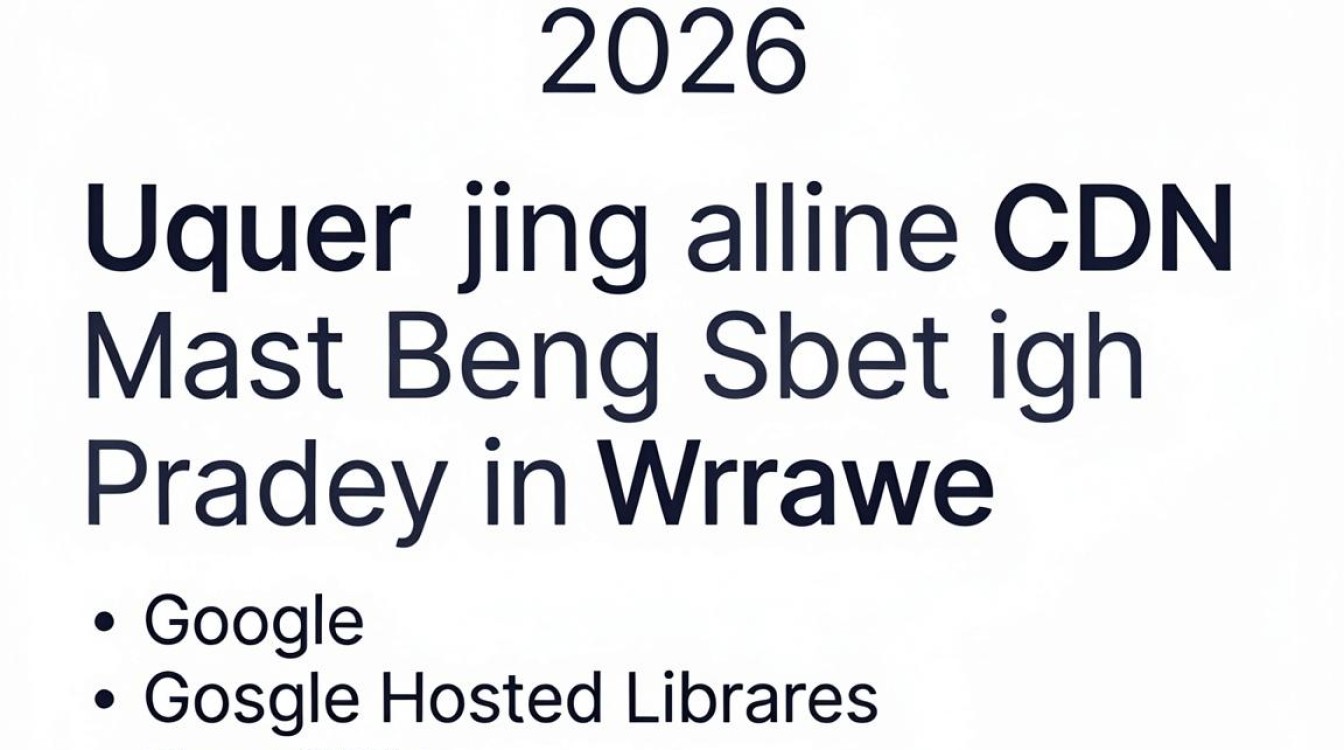 jquery在线cdn