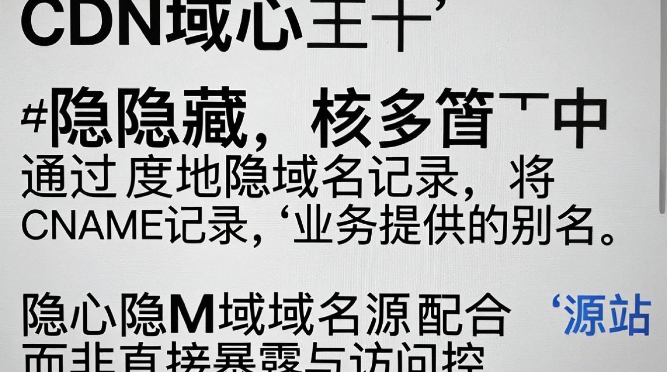 cdn 域名 隐藏