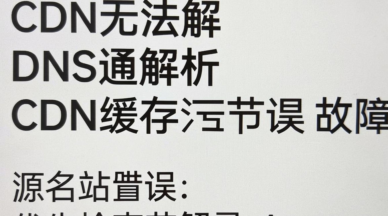 cdn无法解析 cdn无法解析